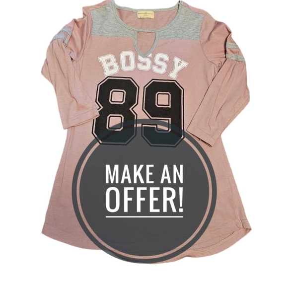 Soft Surroundings Blue Knit Pullover Top with Collar and Half Zip Front Medium - Picture 4 of 5